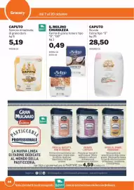 Volantino GrosMarket Pagina 46: Farina di grano tenero tipo "O", "OO" €0,49, Caputo Nuvola farina tipo "O" €28,50