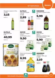 Volantino GrosMarket Pagina 47: Olio extra vergine di oliva Zucchi €9,50, Olio extravergine €2,89