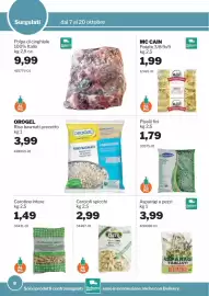 Volantino GrosMarket Pagina 8: Carciofi spicchi Elite €2,99, Asparagi tagliati Gelparma €3,99