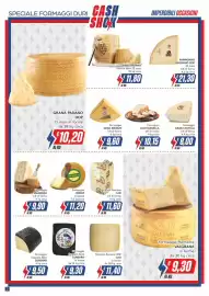 Volantino Italy Cash Pagina 2: 2 SPECIALE FORMAGGI DURI CASH SHOX OLTRE 20 RISERVA MESI IMPERDIBILI OCCASIONI GRANA PADANO
