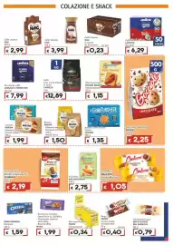 Volantino Italy Cash Pagina 7: Mini expo Pavesini PAVESI monoporzione €0,34