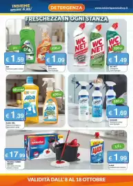 Volantino Mister Risparmio Pagina 4: Alba Gel Sapone ecologico o Sgrassatore spray €1,39, Vileda Turbo Smart €1,99