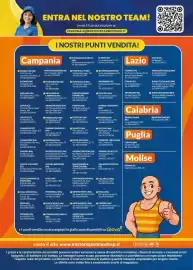 Volantino Mister Risparmio Pagina 8: ENTRA NEL NOSTRO TEAM! Invia il tuo curriculum a: PERSONALE@MISTERISPARMIOSHOP.IT I