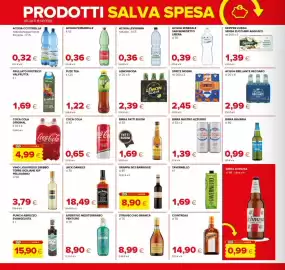Volantino Tigre Pagina 16: Jack Daniel's €18,49, Acqua levissima naturale €0,36