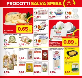 Volantino Tigre Pagina 5: Gorgonzola DOP Malghese Croce €1,59, Panini per hamburger Pomorilla €1,99