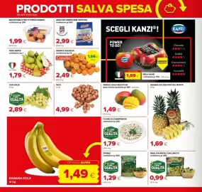 Volantino Tigre Pagina 6: Spinaci €1,29, Cuore di champignon €1,79