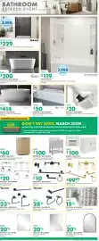 Kent flyer week 41 Page 7: Mirolin Phoenix Soaker Bathtub Gloss White €449,99, 30" Apron Vanity Contemporary White €599,99