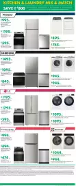 Kent flyer week 41 Page 9: KITCHEN & LAUNDRY MIX & MATCH SAVE UP $800 BUY 2 SAVE $150 | BUY 3 SAVE $400 | BUY 4 SAVE $600 |