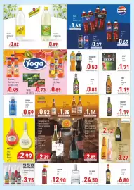 Volantino Cash & Carry Grossy Pagina 3: Tomarchio Bibite €0,50, Beck's birra €1,71