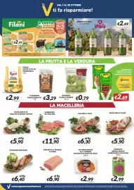 Volantino Supermercati Visotto Pagina 2: OrtoRomi Cuore di iceberg €0,79, Salamella Celin €6,30