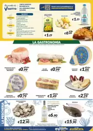 Volantino Supermercati Visotto Pagina 3: Formaggio Latteria Dolcetto €0,79, Baccalà mantecato €2,29