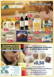 Volantino Supermercati Visotto Pagina 8: Dolcetti veneziani Carmelina €1,99, Martinig La Gubana €3,90