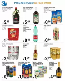 Volantino Tre Valli Supermercato Pagina 10: Cipster the original €1,79, Birra Leffe Blonde €1,39