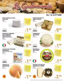 Volantino Tre Valli Supermercato Pagina 5: Taleggio Zanetti €1,19, Formaggella Val Seriana €1,09