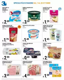 Volantino Tre Valli Supermercato Pagina 6: Grana Padano DOP Ferrari €1,79, Fiocchi di latte Jocca €1,49