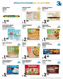 Volantino Tre Valli Supermercato Pagina 7: Patate rosmarine Frosta €2,79, Pasta fresca ripiena sfogliavelo rana €1,49
