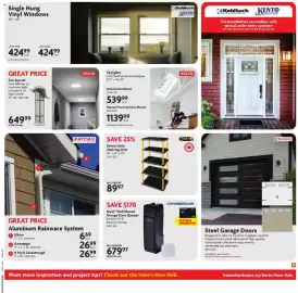 Home Hardware flyer Page 16: Maxiti heavy duty shelving unit €89,97, Velux sun tunnel €649,99