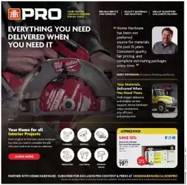 Home Hardware flyer Page 20: Eaton decorator tamper resistant receptacles €19,77