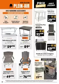 Catalogue Narbonne accessoires page 9: Baya sun Meuble de cuisine 4 étagères €69,90, Baya sun Table Orion €29,90