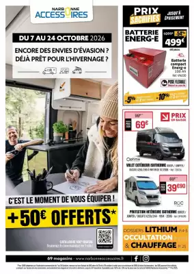 Catalogue Narbonne accessoires (valable jusqu'au 24-10)