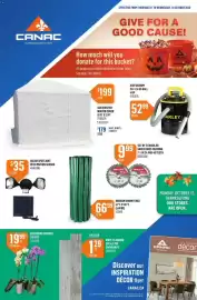 Canac flyer week 41 Page 1: Stanley ash vacuum €52,99, Cascading Orchids €19,99