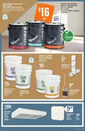 Canac flyer week 41 Page 14: Formule Pro ceiling interior latex paint natural white €75,00
