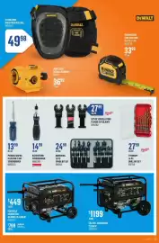 Canac flyer week 41 Page 17: Daredevil 13-pc spade bit set €24,99, Be tri-fuel generator €1.199,00