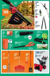 Canac flyer week 41 Page 4: Leaf Vac Leaf Collection System €62,99, Power Smart gas snow blower €799,00