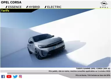 Catalogue Opel page 1