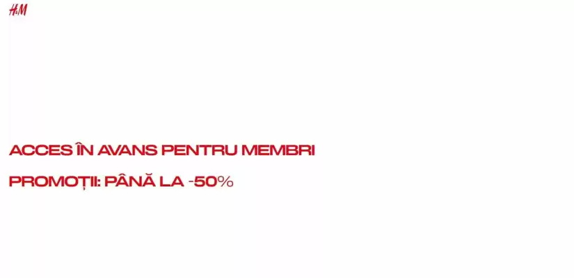 H&M (valid până la 20-10)