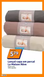 Folheto Action semana 41 Página 7: ACTION MR la Maison Rêve C Percale fitted sheet MR la Maison Rêve C Percale fitted sheet