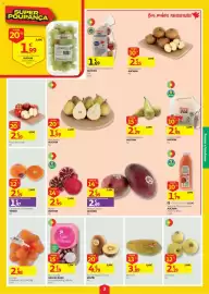 Folheto Auchan semana 41 Página 3: Uva Rosada Vale Da Rosa €2,19, Laranja €2,98