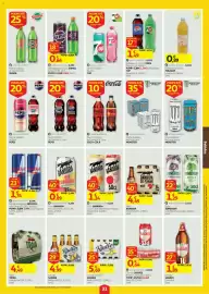 Folheto Auchan semana 41 Página 31: Coca-Cola numa seleção de garrafas 1l zero, Bebida Energética Red Bull €1,74