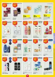 Folheto Auchan semana 41 Página 37: Géis de banho natural honey, Lactovit Géis de Banho