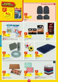 Folheto Auchan semana 41 Página 46: Espuma p/ Arranjo de Flores €2,49, Colchão insuflável bestway €19,99