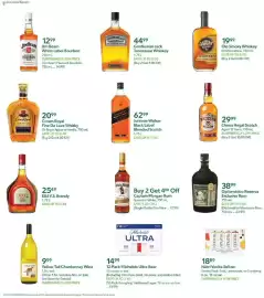 Publix weekly ad week 41 Page 2: Crown Royal Fine De Luxe Whisky €20,99, Michelob Ultra Beer €14,99