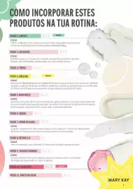 Folheto Mary Kay Página 5: COMO INCORPORAR ESTES PRODUTOS NA TUA ROTINA: PASSO 1: LIMPEZA * & D NOVO DICA! Utiliza o Bálsamo