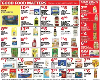Sedano's weekly ad week 41 Page 6: Vita Nuova Alfredo Pasta Sauce €4,49, Nabisco Oreo cookies €4,99