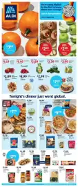 Aldi weekly ad week 41 Page 1: Burman's Indian Sauce €3,99, Fresh Patagonia Delight €8,99