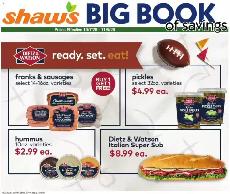 Shaw's (valid until 5-11)