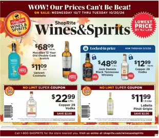 ShopRite flyer Page 1