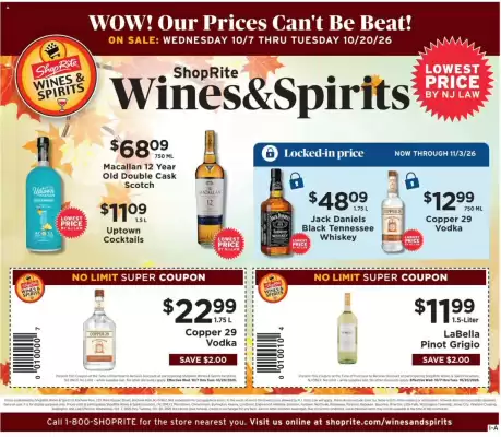 ShopRite (valid until 20-10)