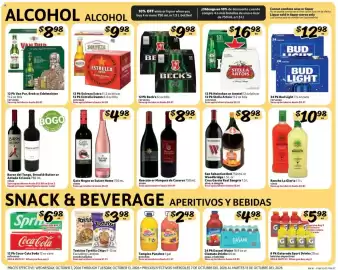 Fresco y Más weekly ad week 41 Page 7: Heineken or Amstel or Stella Artois €16,98, Solveza Extra €9,98
