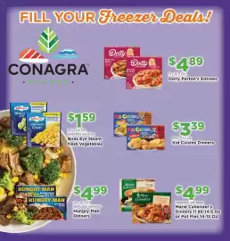 Homeland Market weekly ad Page 6: Marie Callender's Dinners or Pot Pies €4,99, Kid Cuisine Dinners €3,39