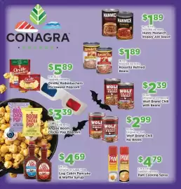 Homeland Market weekly ad Page 7: Wolf brand chili with beans €2,39, Rosarita Refried Beans €1,89