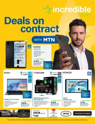 Incredible Connection catalogue (valid until 6-11)