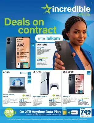 Incredible Connection catalogue (valid until 6-11)