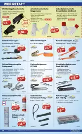 Stabilo Fachmarkt Prospekt Seite 18: Einhandfett presse EFP400 KesTek €16,99, Ratschenzurrgurt / Zweiteilig €3,99