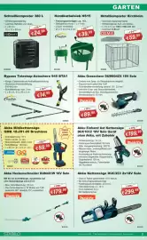 Stabilo Fachmarkt Prospekt Seite 3: Handkurbelsieb HS15 KesTek €39,99, Bypass Teleskop-Atschere 945 BTA1 KesTek €14,99