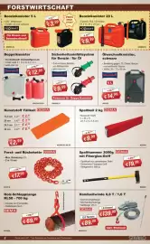 Stabilo Fachmarkt Prospekt Seite 8: Sicherheitseinfüllsystem für Benzin / für Öl €9,99, Doppelkanister hünnersdorff €12,99